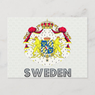 Schweden-Wappen Postkarte