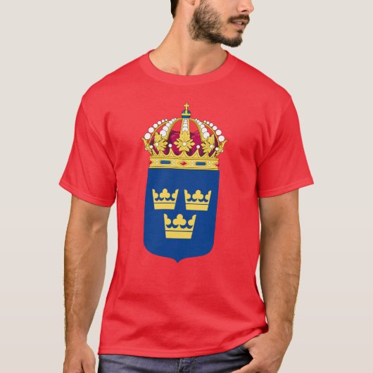 Schweden-Wappen - Shirts (Vorderseite)