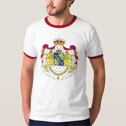 Schweden - Wappen T-Shirt (Vorderseite)