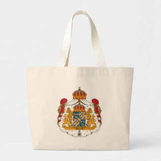 Schweden-Wappen Taschen-Tasche Jumbo Stoffbeutel