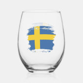 Schweden Weinglas Ohne Stiel (Rückseite)