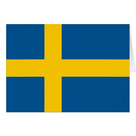 Schwedenflagge (Vorderseite (Horizontal))