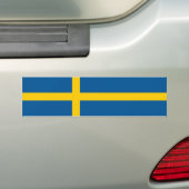 Schwedenflagge Autoaufkleber (Auf Auto)