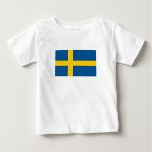 Schwedenflagge Baby T-shirt