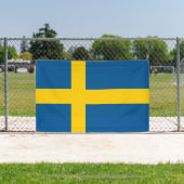 Schwedenflagge Banner (InSitu)