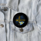 Schwedenflagge Button (Beispiel)