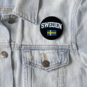 Schwedenflagge Button (Beispiel)