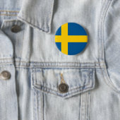 Schwedenflagge Button (Beispiel)