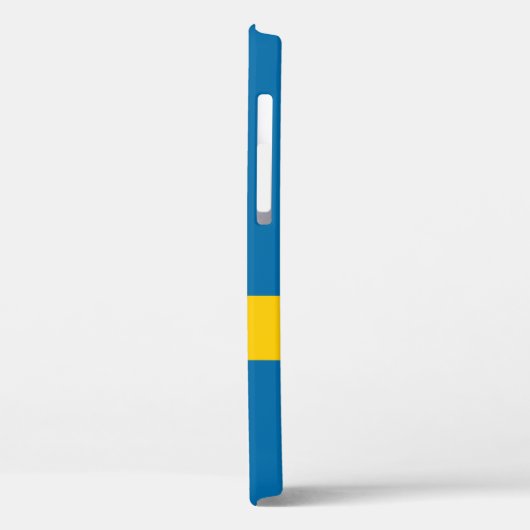 Schwedenflagge Case-Mate iPhone Hülle (Rückseite / Links)