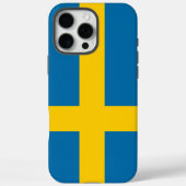 Schwedenflagge Case-Mate iPhone Hülle (Rückseite)