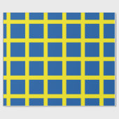 Schwedenflagge Geschenkpapier (Flach)