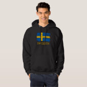 Schwedenflagge Hoodie (Vorne ganz)