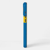 Schwedenflagge iPhone Hülle (Linke Seite)