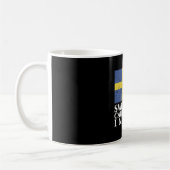 Schwedenflagge Kaffeetasse (Links)