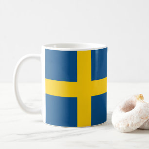 Schwedenflagge Kaffeetasse