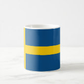 Schwedenflagge Kaffeetasse (Mittel)