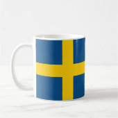 Schwedenflagge Kaffeetasse (Links)