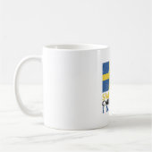 Schwedenflagge Kaffeetasse (Links)