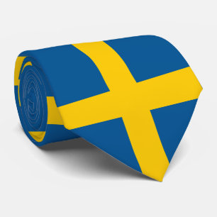 Schwedenflagge Krawatte