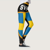Schwedenflagge Leggings (Rechts)