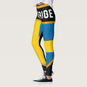 Schwedenflagge Leggings (Links)