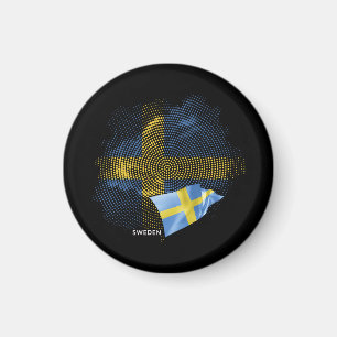 Schwedenflagge Magnet