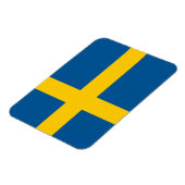 Schwedenflagge Magnet (Linke Seite)