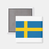 Schwedenflagge Magnet (Vorderseite/Rückseite)