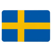 Schwedenflagge Magnet (Horizontal)
