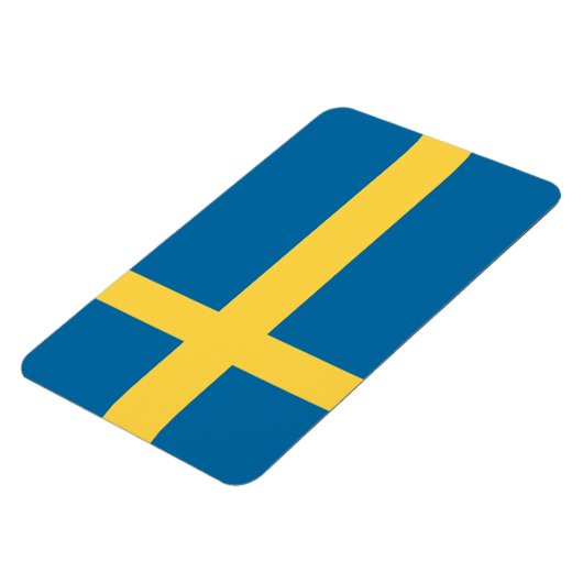 Schwedenflagge Magnet (Linke Seite)