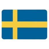 Schwedenflagge Magnet (Horizontal)