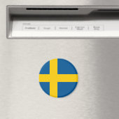 Schwedenflagge Magnet (In Situ (Geschirrspüler))