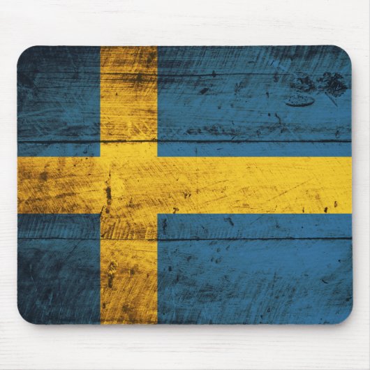 Schwedenflagge Mousepad (Vorne)