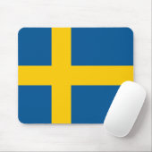 Schwedenflagge Mousepad (Mit Mouse)
