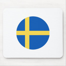 Schwedenflagge Mousepad