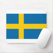 Schwedenflagge Mousepad (Mit Mouse)