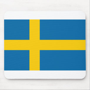 Schwedenflagge Mousepad