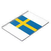 Schwedenflagge Notizblock (Linke Seite)