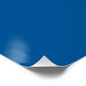 Schwedenflagge Poster (Ecke)