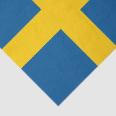 Schwedenflagge Seidenpapier (Ausschnitt)