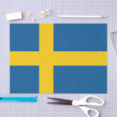 Schwedenflagge Seidenpapier (Handwerk)