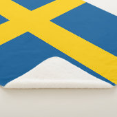 Schwedenflagge Sherpadecke (3/4)
