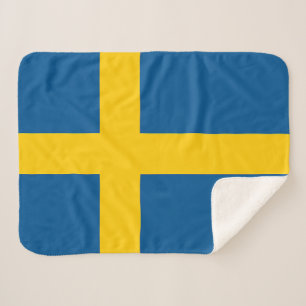 Schwedenflagge Sherpadecke