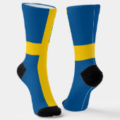 Schwedenflagge Socken (Gewinkelt)