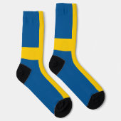 Schwedenflagge Socken (Rechts)