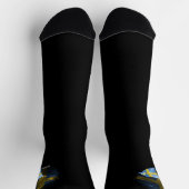 Schwedenflagge Socken (Oben)