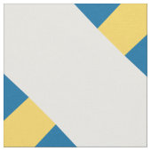 Schwedenflagge Stoff (Nahaufnahme)