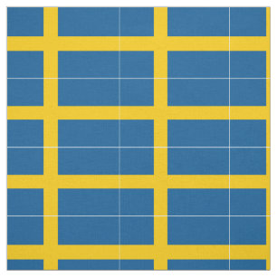 Schwedenflagge Stoff