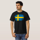 Schwedenflagge T-Shirt (Vorne ganz)