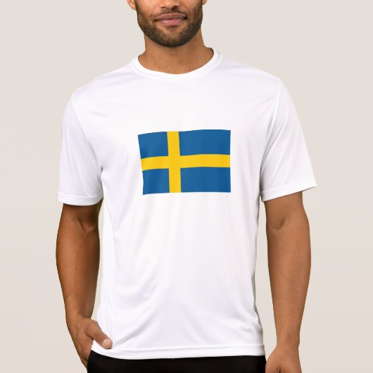 Schwedenflagge T-Shirt (Vorderseite)